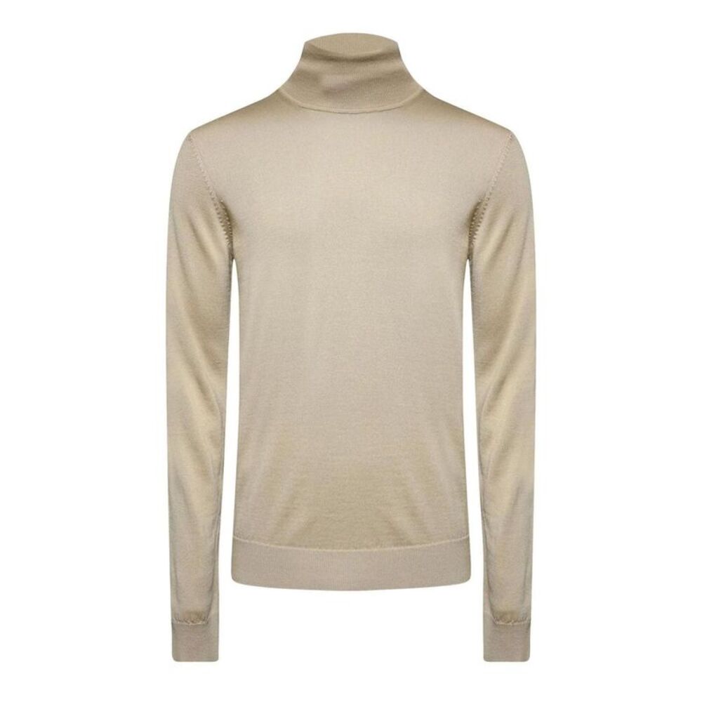 Hugo Mens San Thomas Roll Neck Sweatshirt / Cream